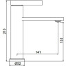 Смеситель для раковины FRAP H899 F10899-19